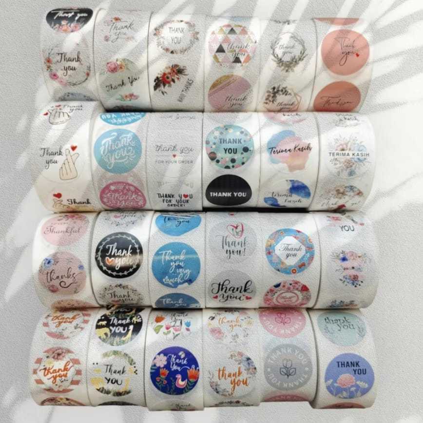 

Sticker Thank You isi 20 pcs