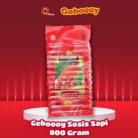 

Geboooy Sosis Sapi 800gr promo geboy sosis