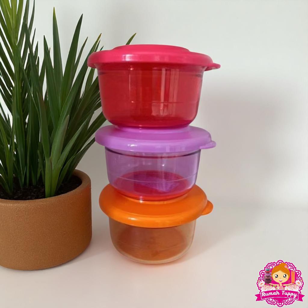 Wadah Tempat Toples Permen MPAsi Puding Cemilan Snack Crystal Candy Set Tupperware Tuppy Murah
