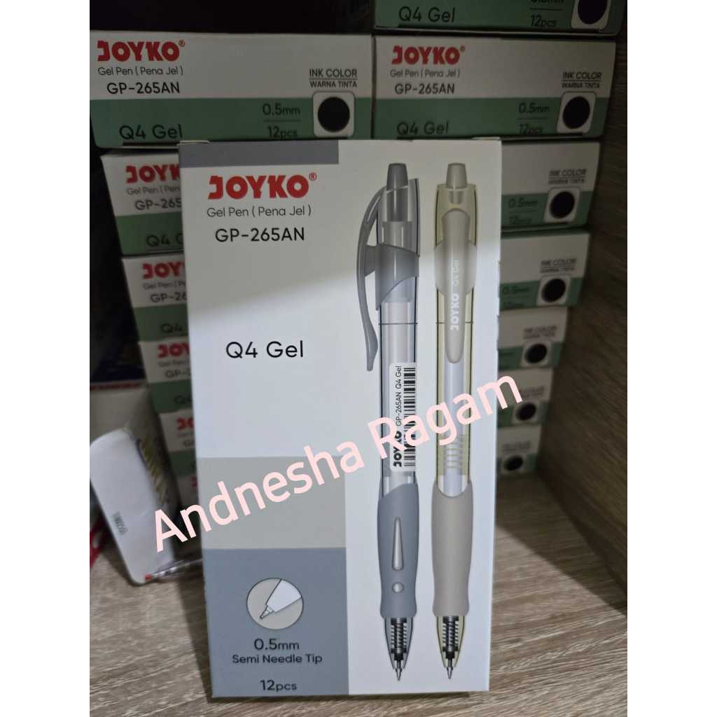 

Joyko GP-265 / GP 265 AN Harga Per Lusin, Pen Gel / Ballpoint / Pulpen Gel Bagus