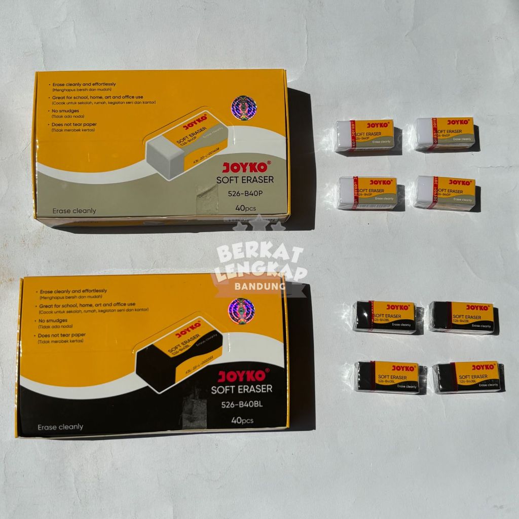 

Penghapus Joyko Hitam Putih / Stip Joyjo Hitam Putih