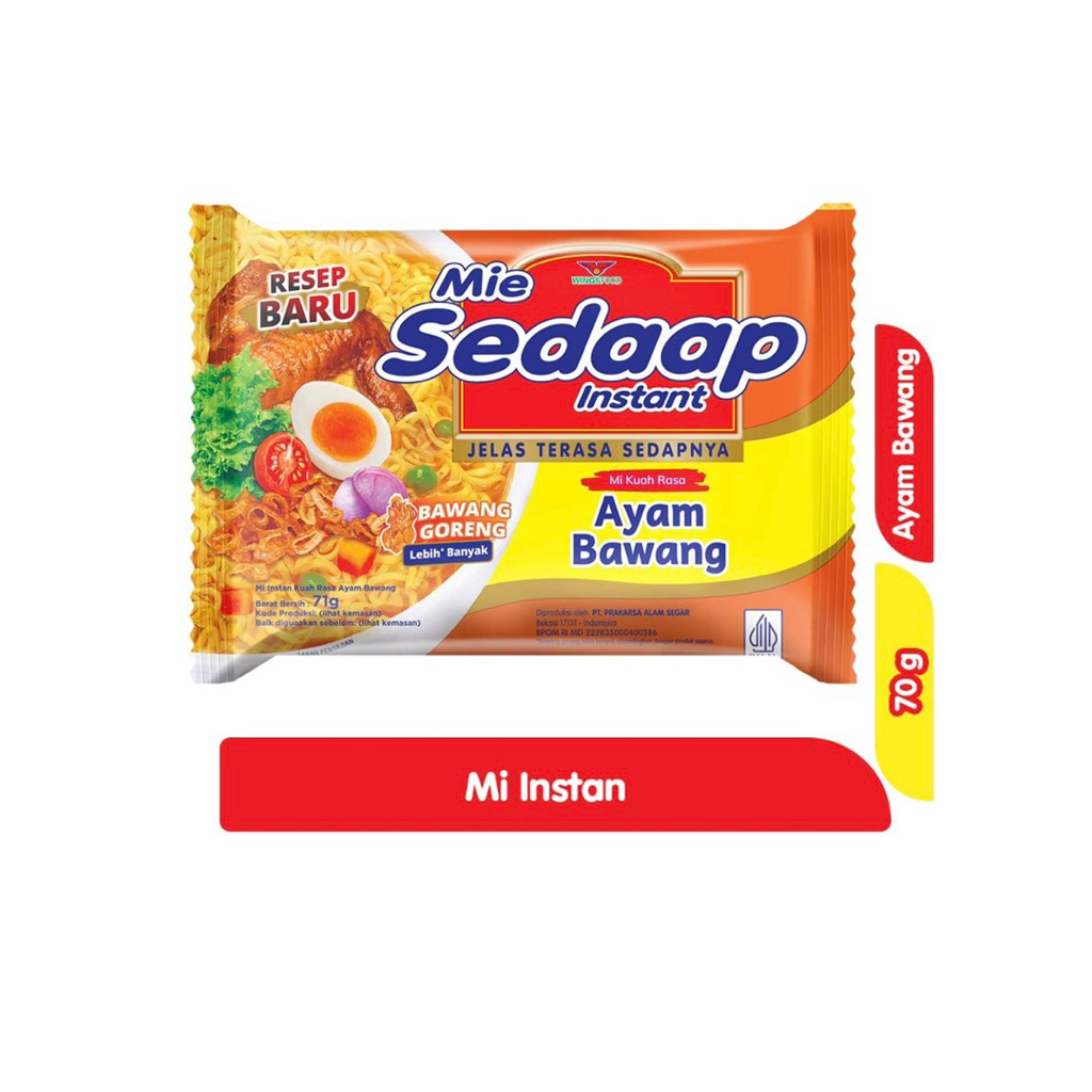 

SEDAAP MIE INSTAN AYAM BAWANG 70 gram