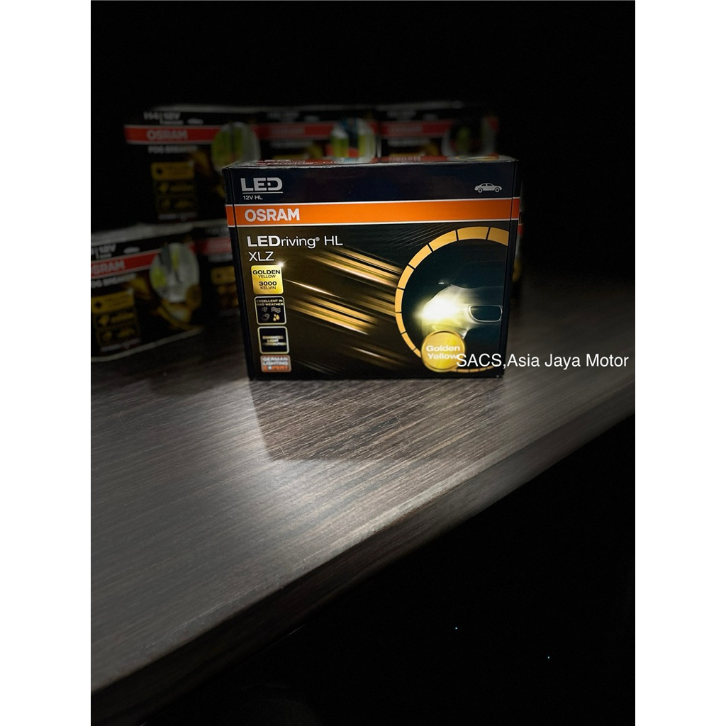 osram led h4 golden yellow kuning
