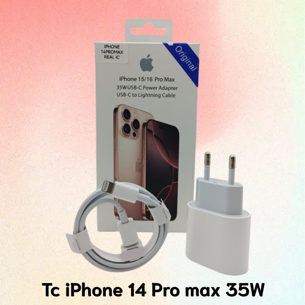 Charger Iphone 14 Pro Max Real IC 35W