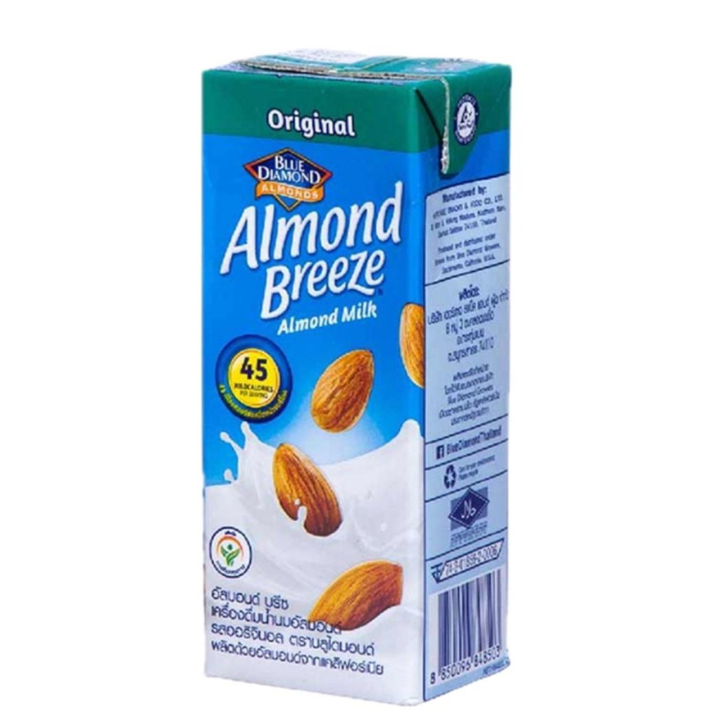 

[ 5 Pcs ] Almond Breeze Almond Milk Susu 200ml / Original / Vanila / Cokelat