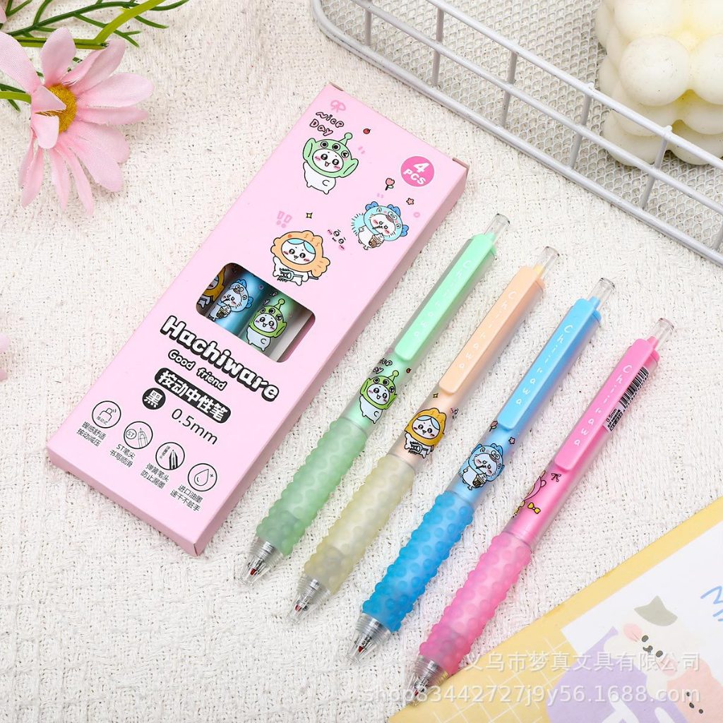

PULPEN CHIIKAWA ISI 4 WARNA-WARNI / PULPEN 1 SET ISI 4 CHIIKAWA / PULPEN 1 SET ISI 4 USAGI