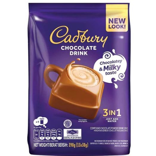 

Cadbury Hot Chocolate Drink 3 in 1 390gram