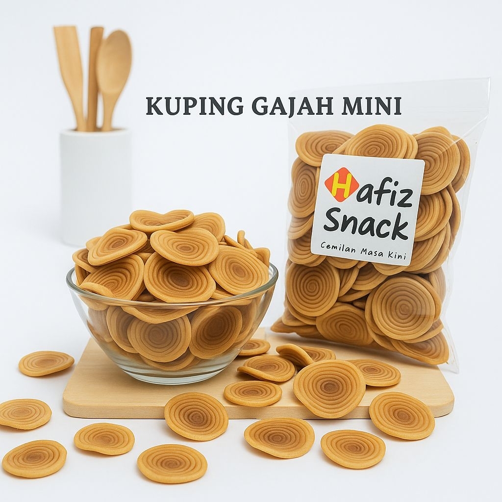 

Kuping gajah contong / gajah mini 200 gr