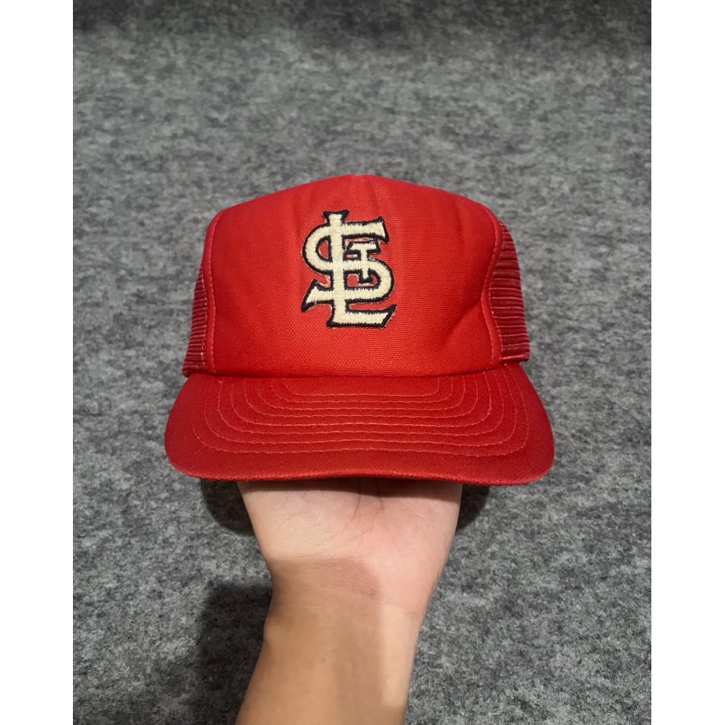 Topi Vintage MLB SF Red