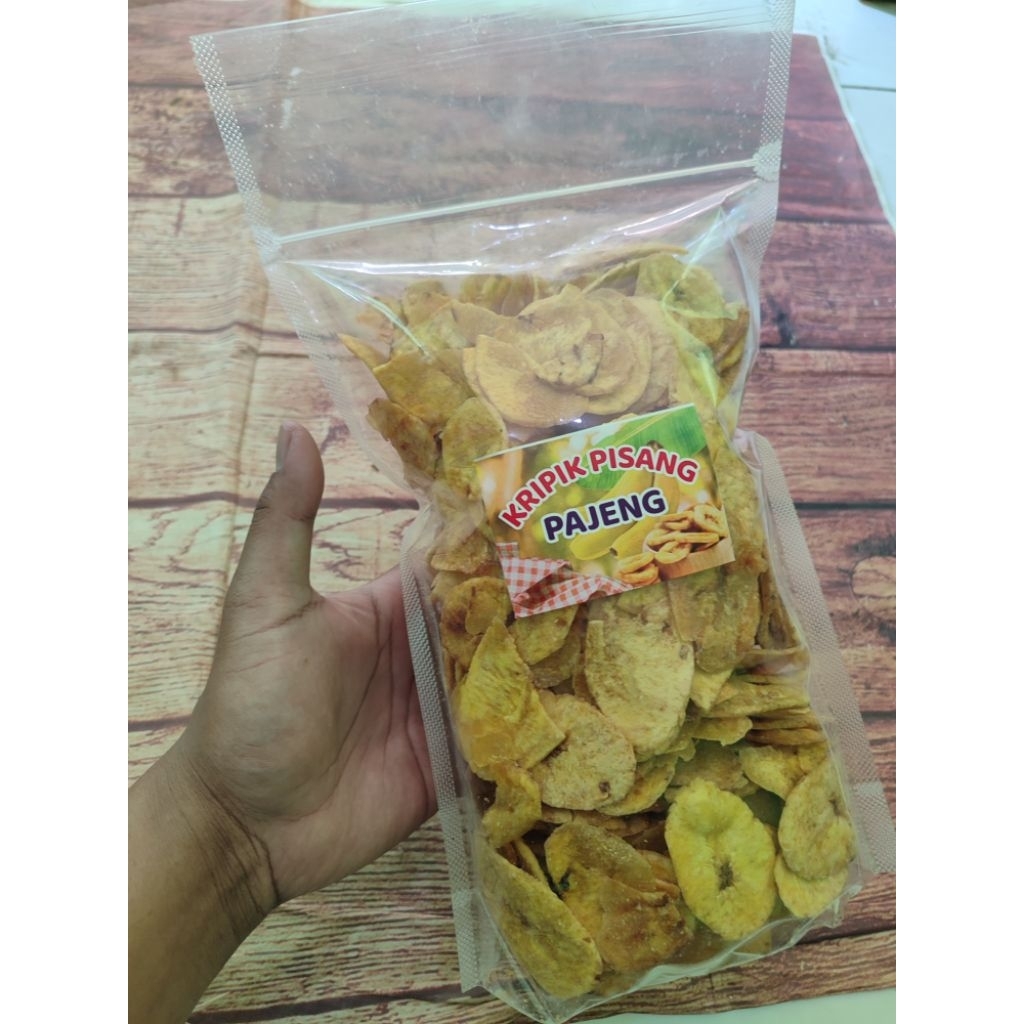 

kripik pisang Tanduk manis UMKM merk Pajeng khas Nganjuk gak enak Return