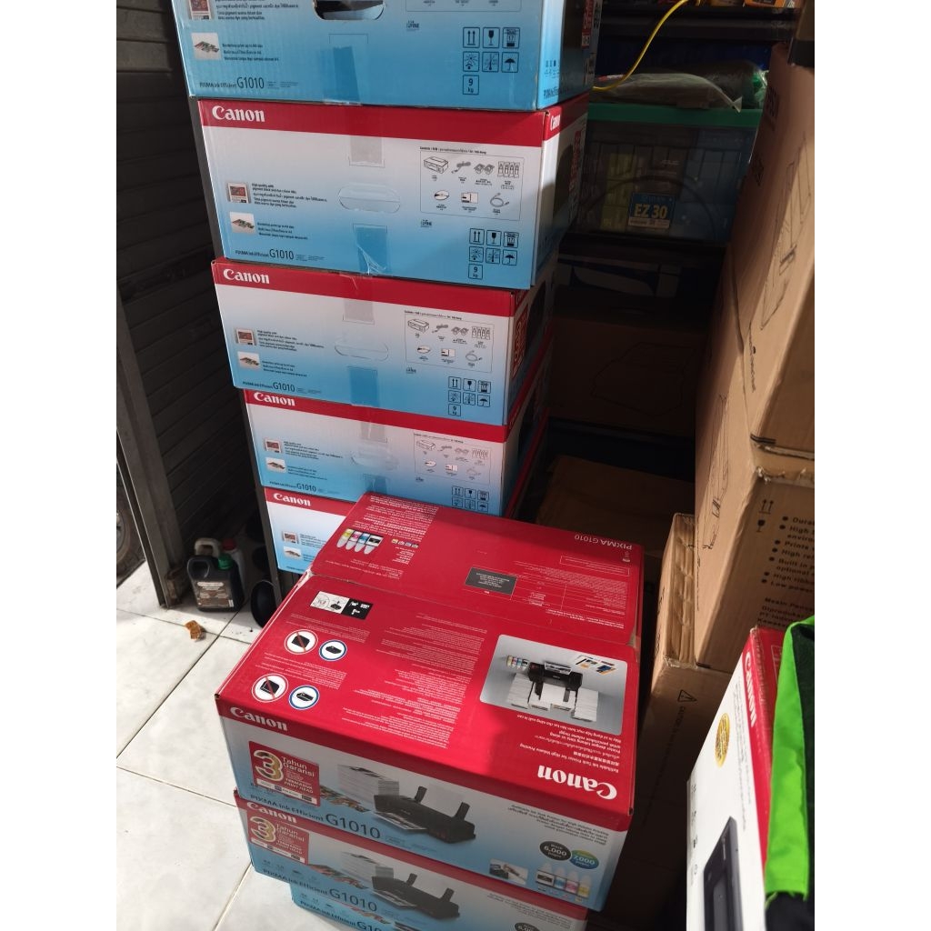 PRINTER CANON PIXMA G1010 ORIGINAL+4TINTA ORIGINAL CANON GARANSI RESMI