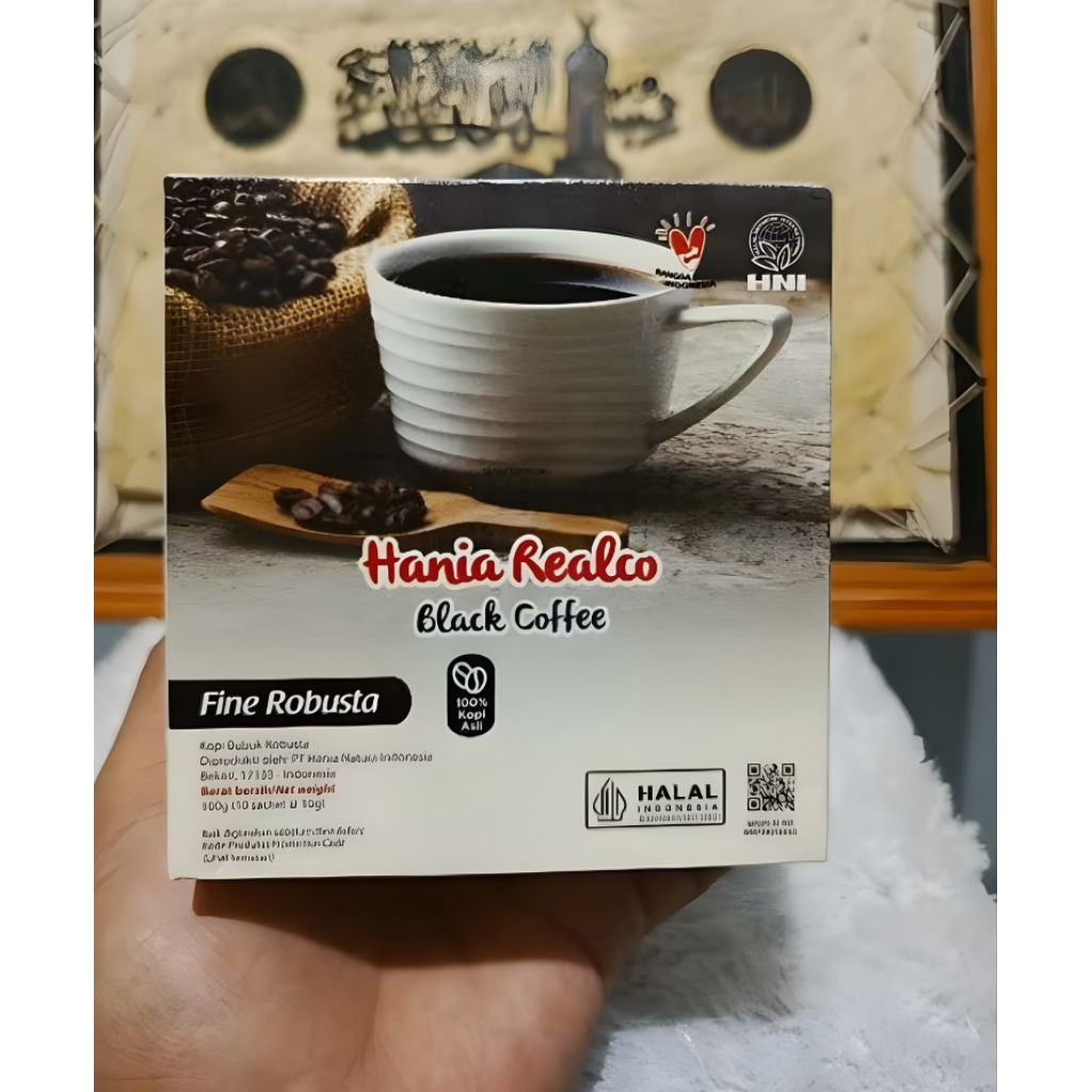 

Hania Realco Black Coffee Fine Robusta HNI