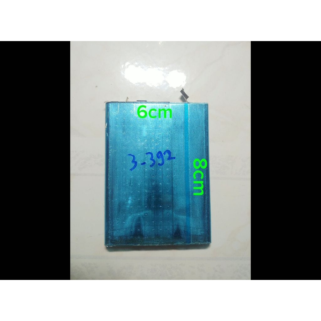 Baterai lithium ion tipis 3.7v 2.000-3.450mah P.8cm x L.6cm