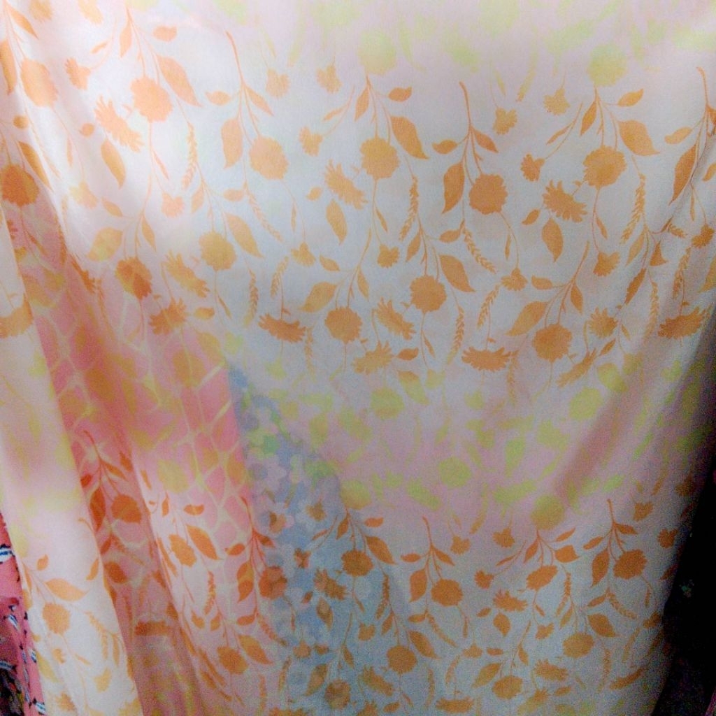 Kain Sifon Sutra Motif Bunga Kecil – Bahan Halus, Ringan & Elegan untuk Dress/Gamis kyt04
