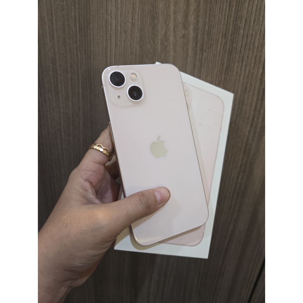 Iphone 13, 128 Gb, Ibox, bh 91%, garansi ibox habis, seken, pink