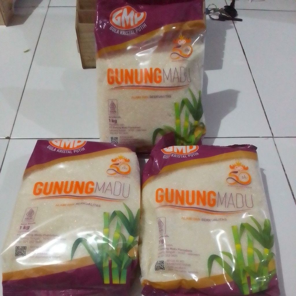 

GULA GUNUNG MADU ATAU GPM Kemasan 1kg