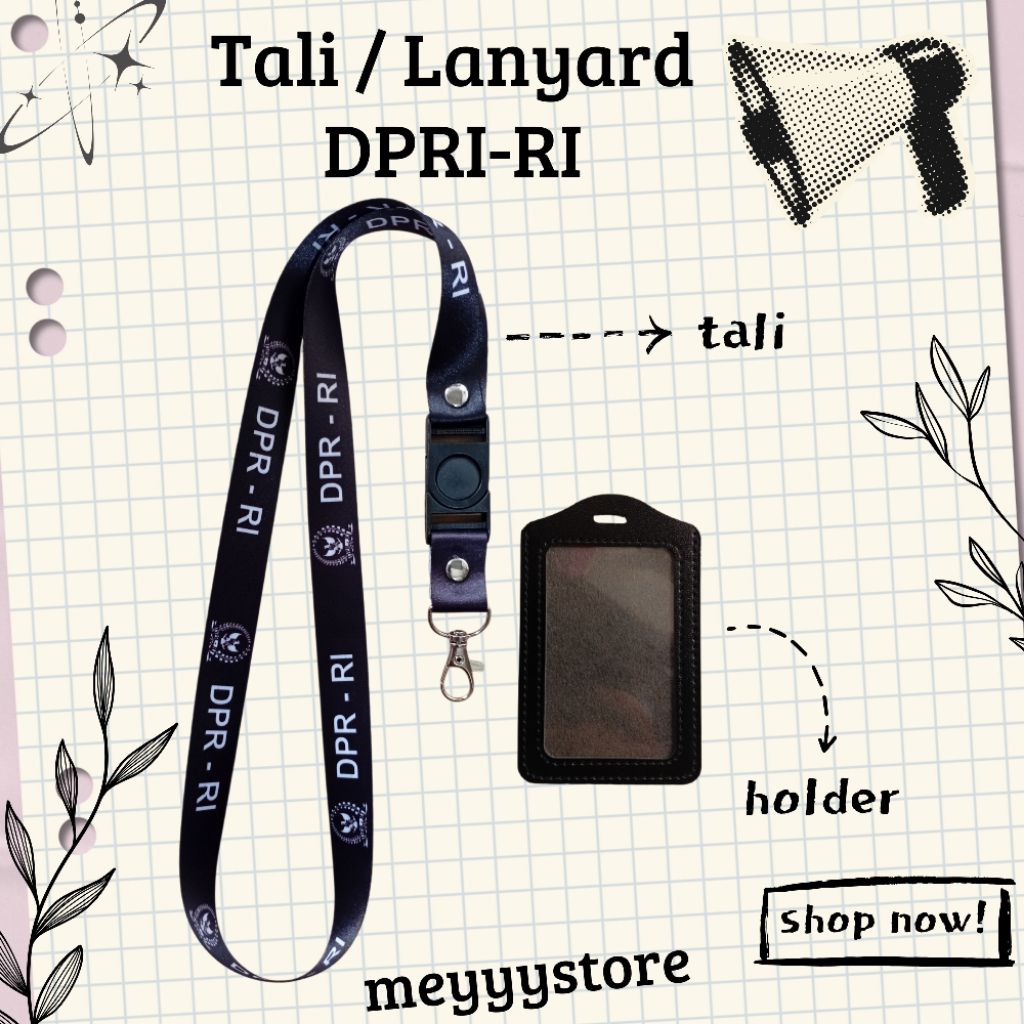 

Tali / Lanyard DPR-RI READYY [STOCK MELIMPAH] Termurahhh Harga Grosir!