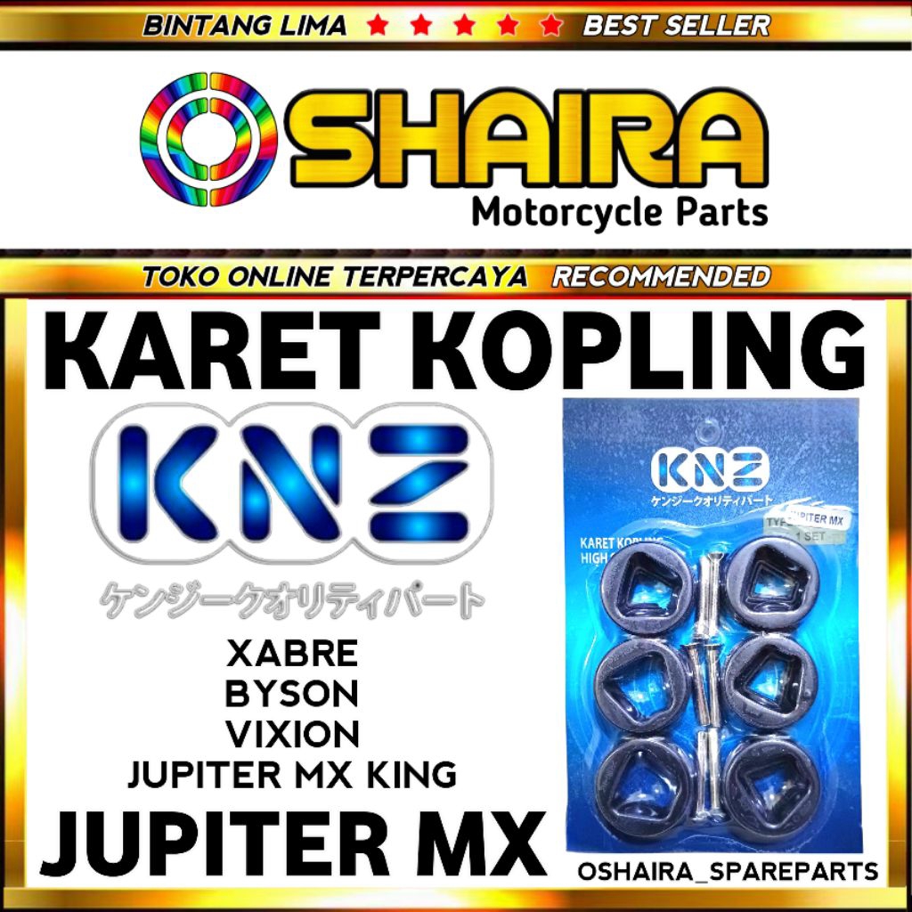KARET KOPLING JUPITER MX / KARET RUMAH KOPLING JUPITER MX / MX KING / VIXION / BYSON / XABRE / KARET