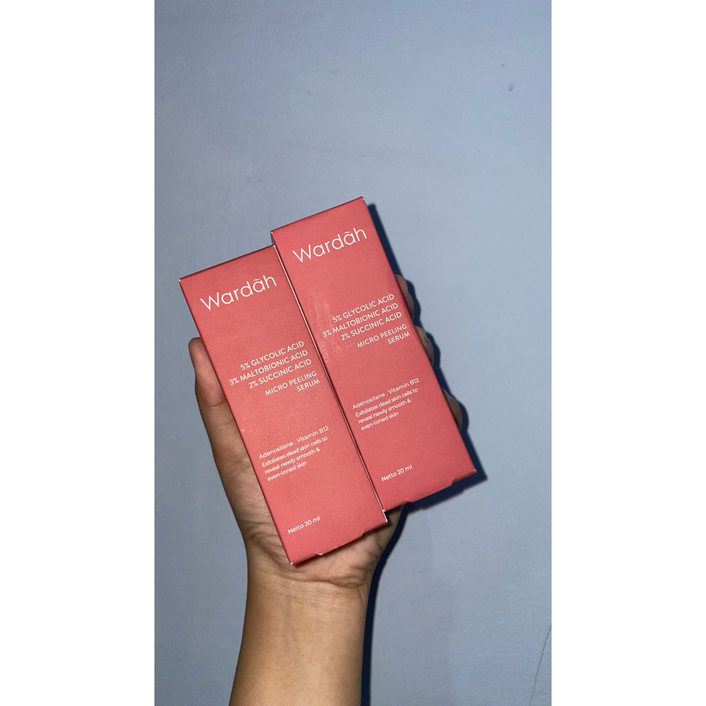 Peeling serum wardah