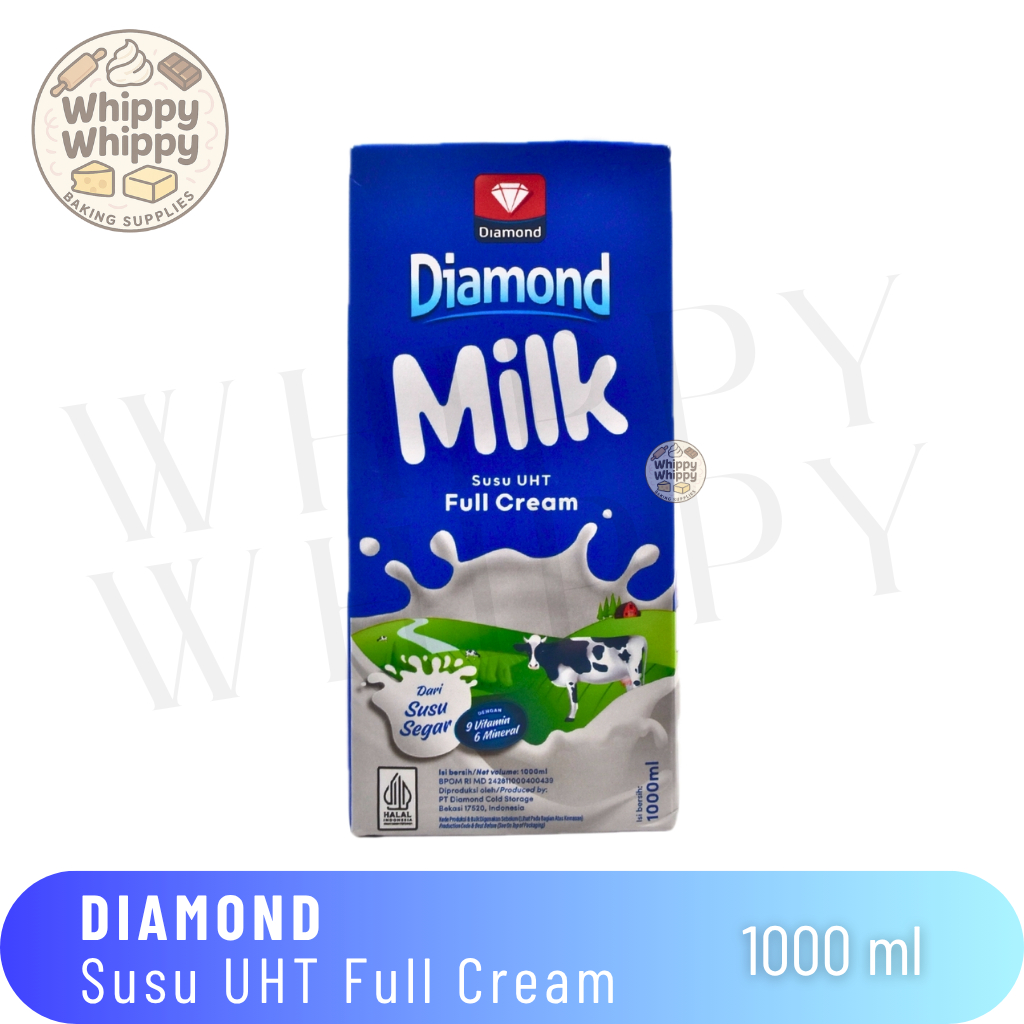 

Susu UHT Full Cream 1L / Susu UHT Diamond 1 Liter