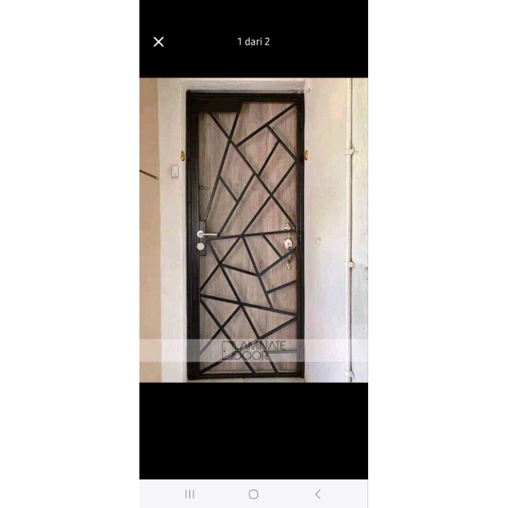 pintu nyamuk (tralis pintu minimalis)