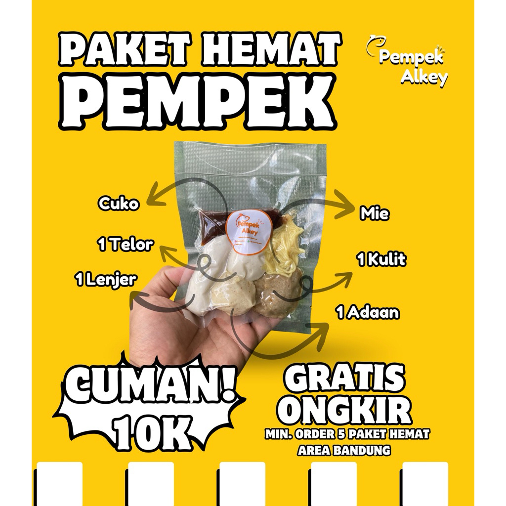 

Pempek paket hemat