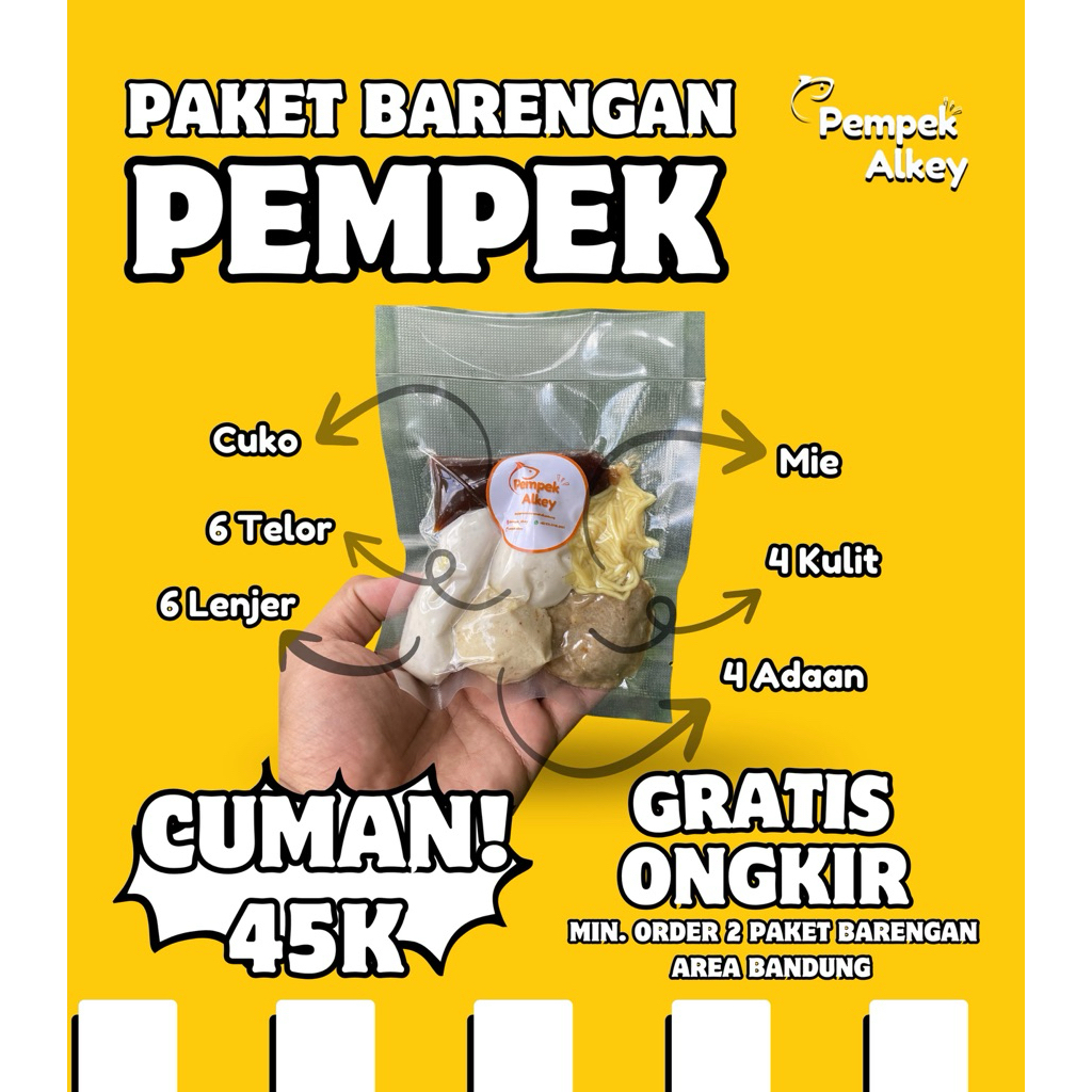 

Pempek paket barengan