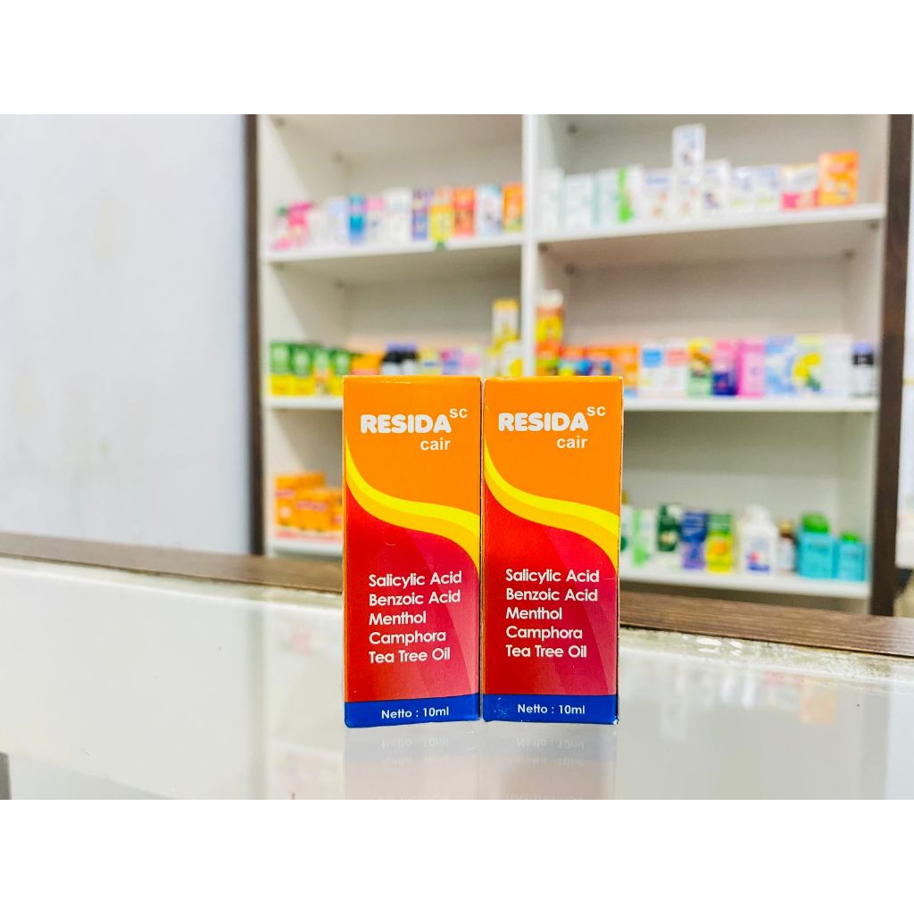 Resida Cair 10 Ml - Obat Penyaki Kulit Jamur, Panu, Kadas