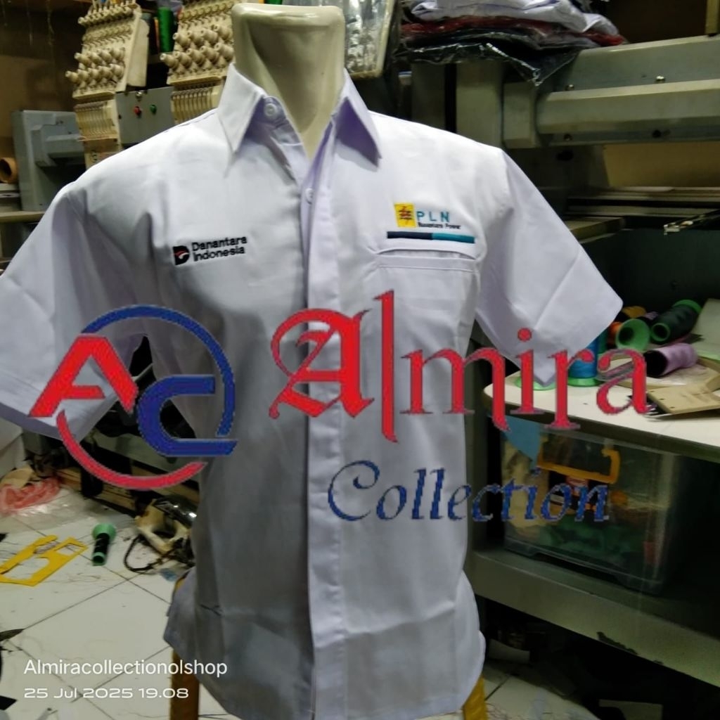 kemeja PLN danantara Nusantara power seragam PLN danantara  Nusantara power