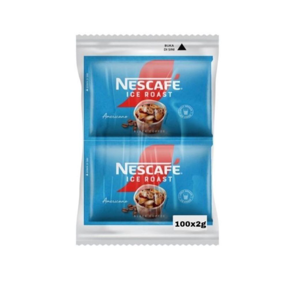 

Nescafe Ice Roast Kopi Instan Americano Sachet 10 pics