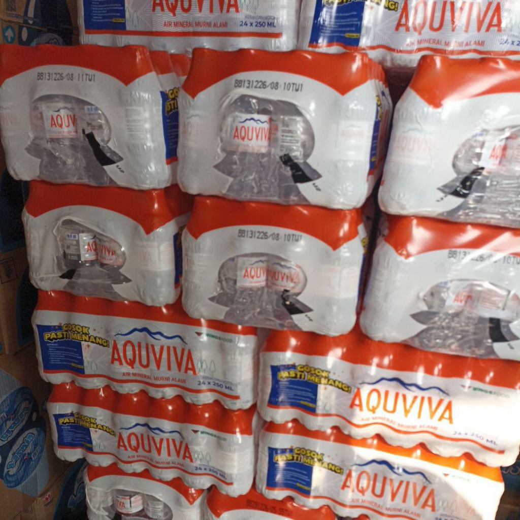 

Air Minum Dalam Kemasan AQUVIVA 250 ML - 1 pack isi 24 Botol