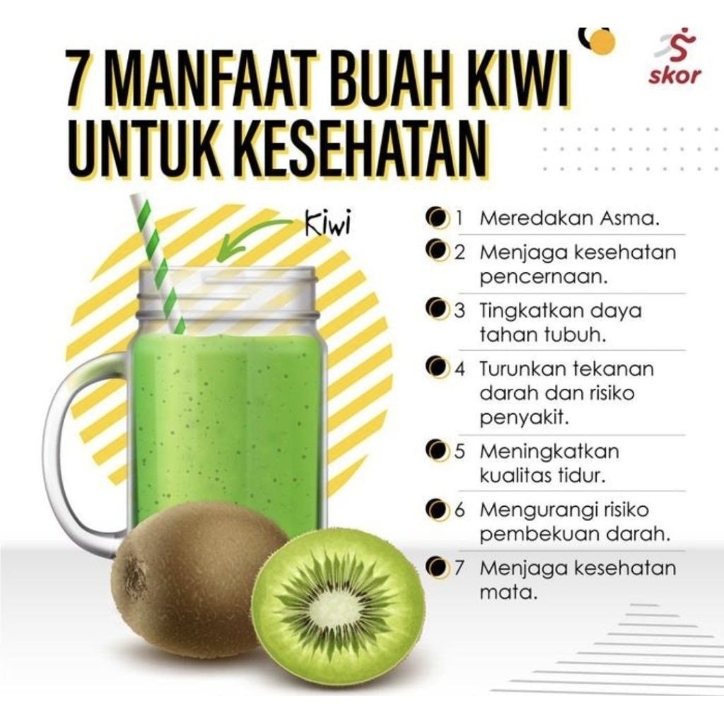 

kiwi zespri hijau