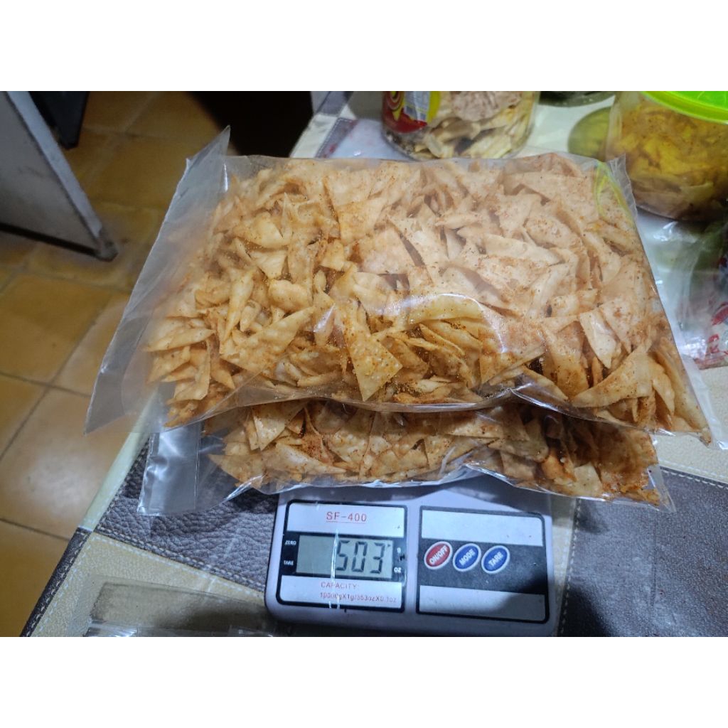 

kripangs pedas daun jeruk