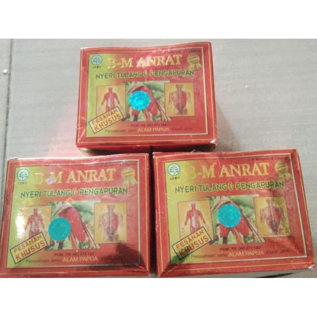 Bm anrat kapsul asli original