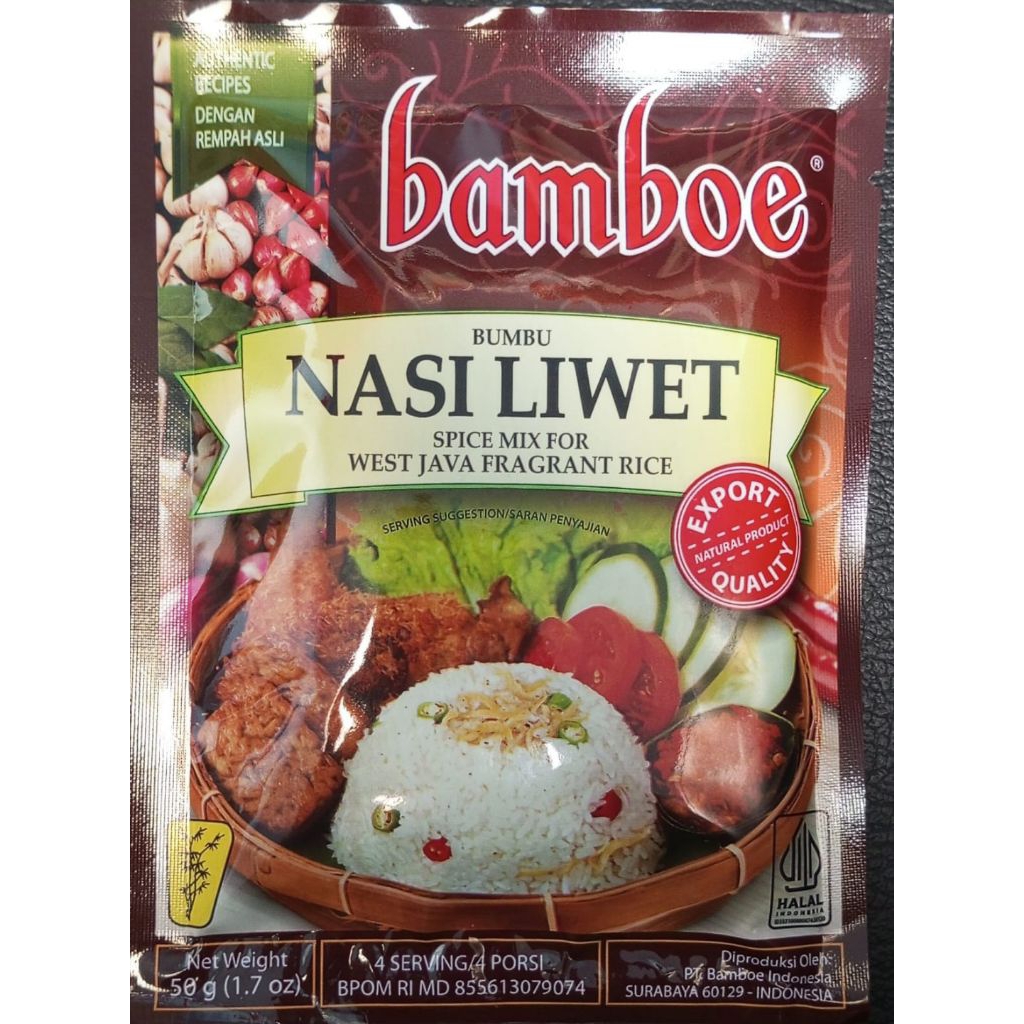 

Bumbu Nasi Liwet