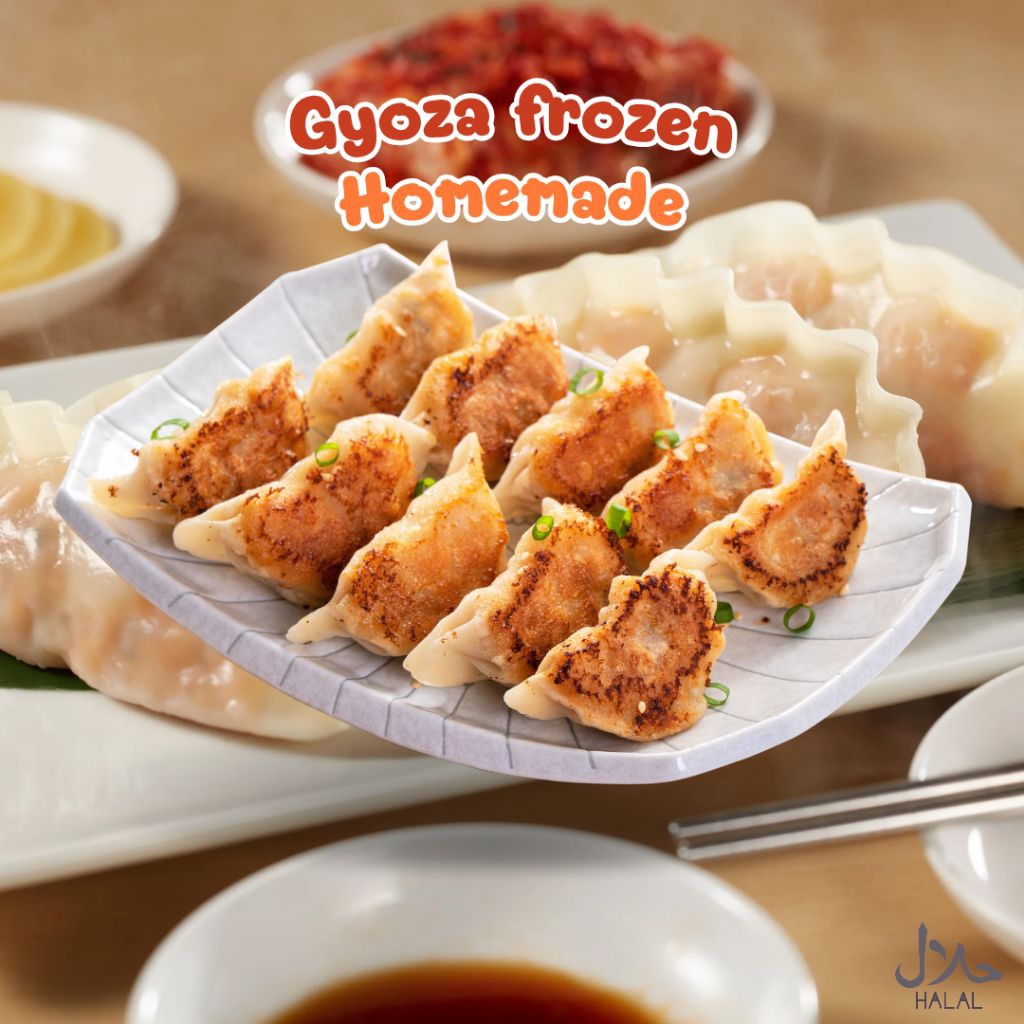 

GYOZA FROZEN PREMIUM / GYOZA AYAM ASLI KHAS JEPANG / GYOZA HOMEMADE