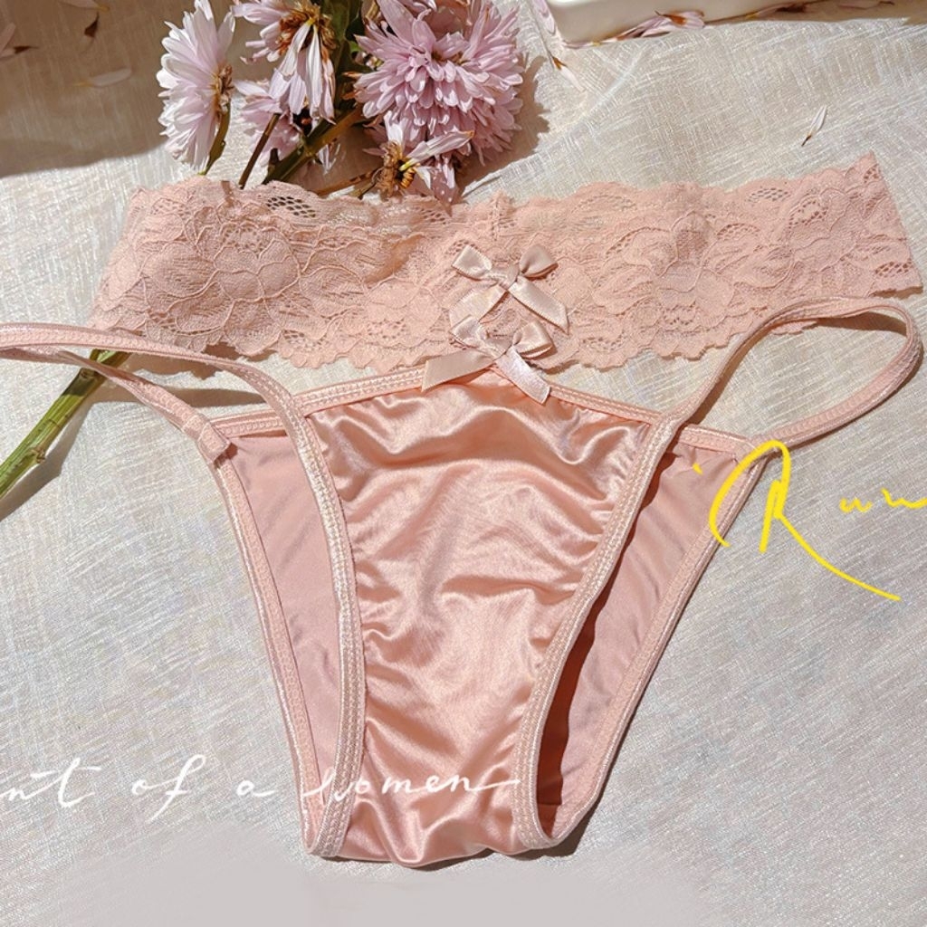 C11 Thong wanita full satin