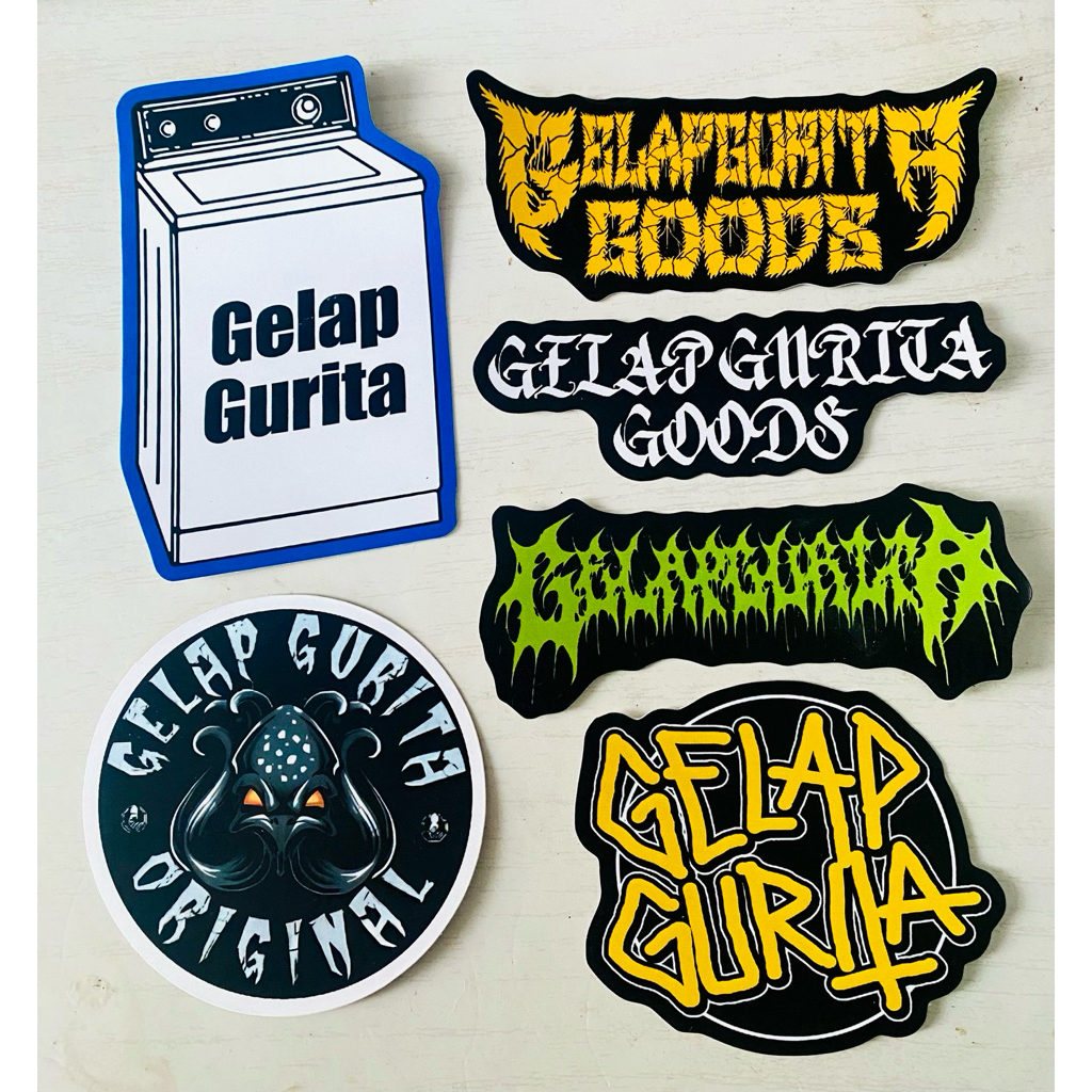 

Sticker Pack Gelap Gurita