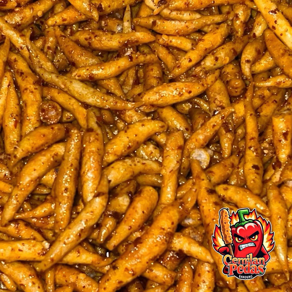 

CITRUK/TIKTUK PEDAS DAUN JERUK || CEMILAN PEDAS KERING