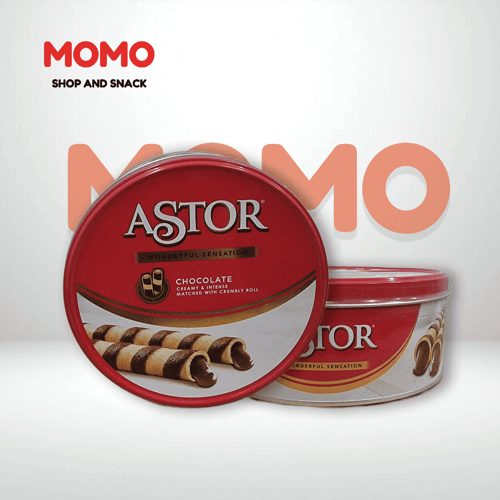 

Astor Coklat Toples/kaleng 156g - Kemasan Astor Toples kaleng