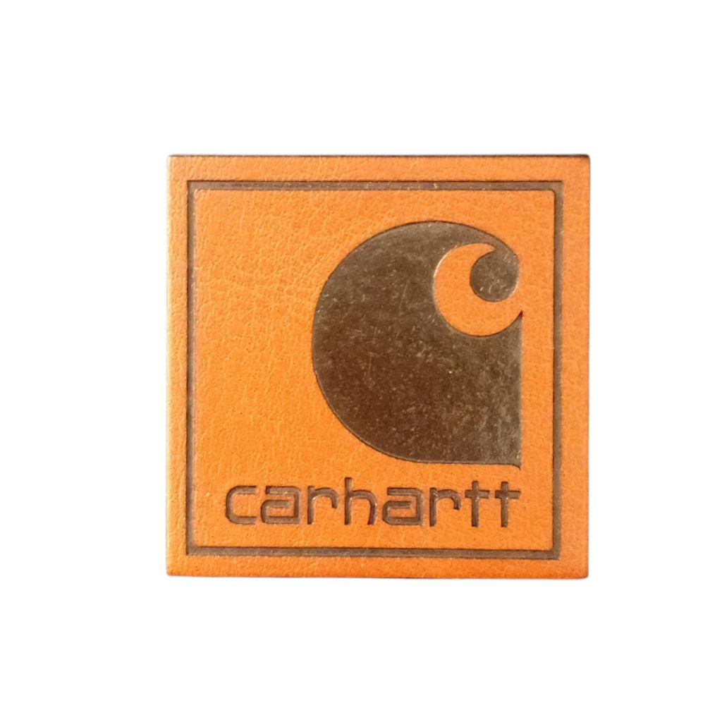 Iron Patch logo Carhartt kulit