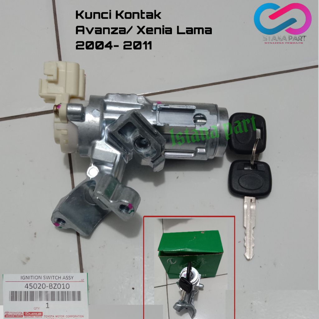 Ignition Switch Assy Kunci Kontak Assy Mobil AVANZA XENIA Lama, Thn 2004 -2011 ,1 set