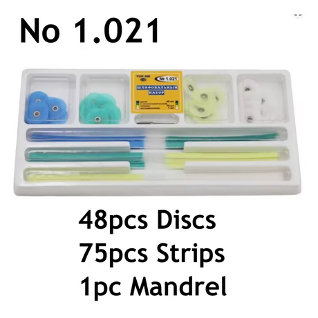 Dental polishing kit / polishing strip disc