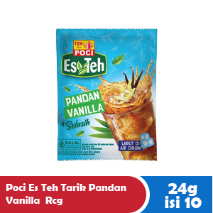 

POCI ES TEH TARIK PANDAN VANILLA RCG 10x24g
