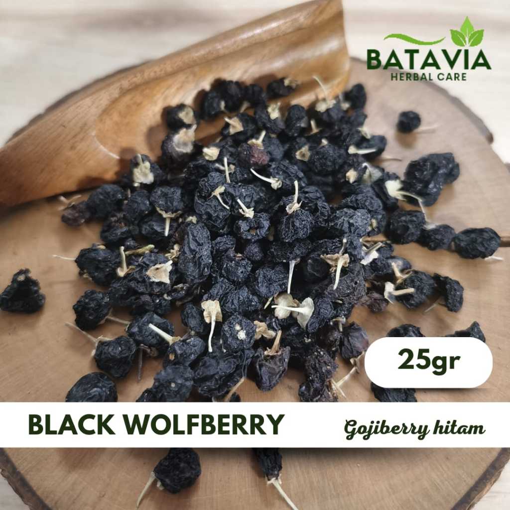 

Black Wolfberry Goji Berry Hitam Kici Hitam Wolf Berry Premium 10gr