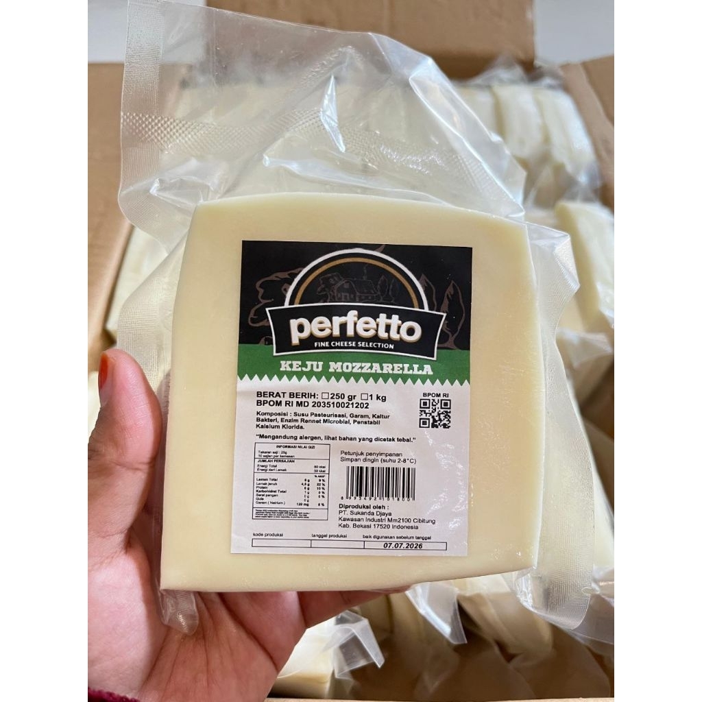 

KEJU MOZZARELLA PERFETTO 250GR