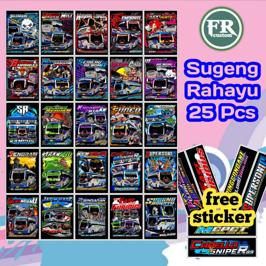 

Sticker Team TCI Busmania Sugeng Rahayu - Stiker Bus Sumber Group Terbaru Viral