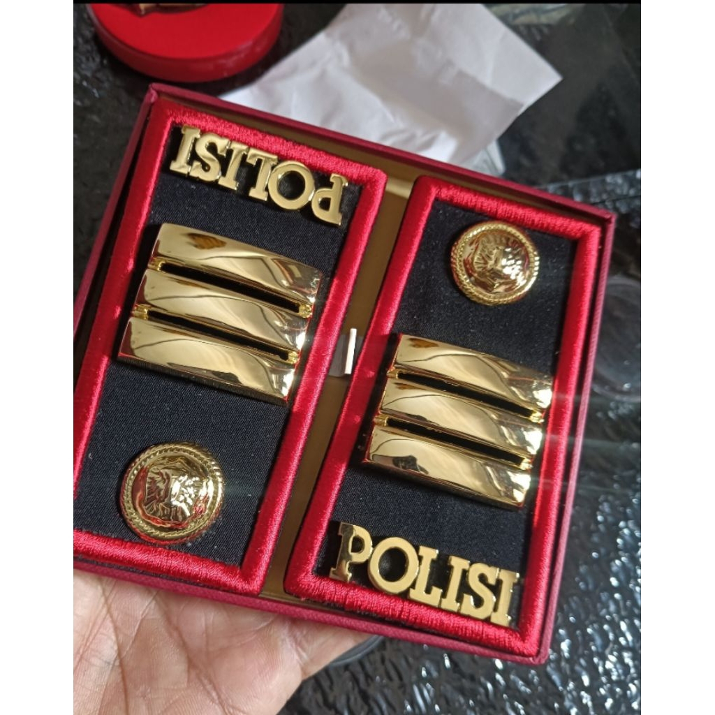 pangkat AKP pdh polri les merah jual pangkat AKP les merah pdh