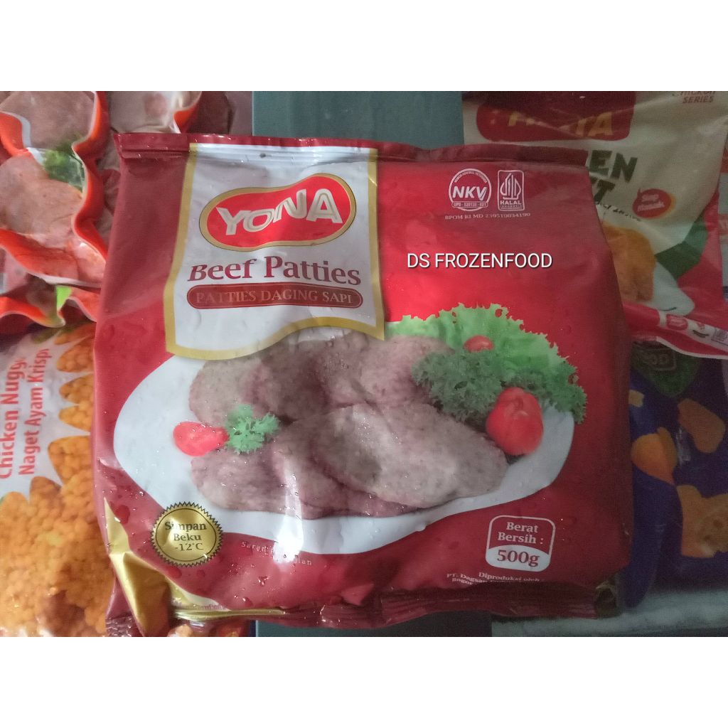 

Yona Beef Patties 500gr