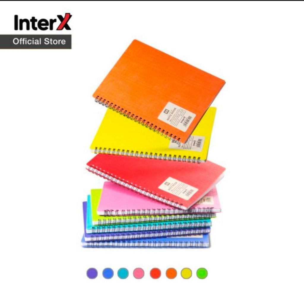 

Notebook spiral/buku catatan A5 pastel macaron inter x